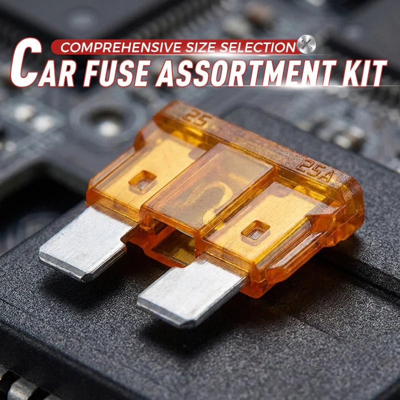 🚗 306-Piece Car Fuse Assortment Kit | Micro, Mini & Standard Blade Fuses with Fuse Puller