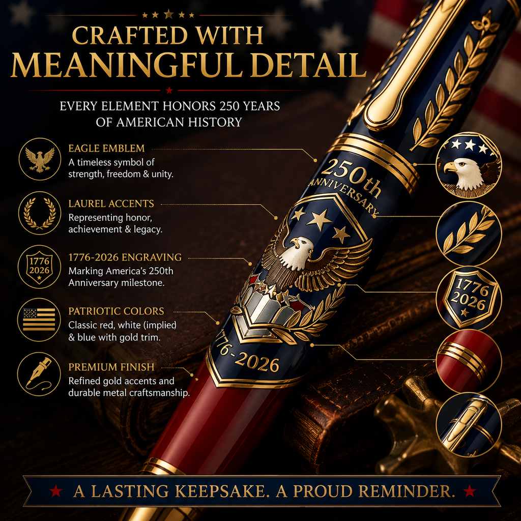 🔥America 250th Anniversary Commemorative Pen Gift Set