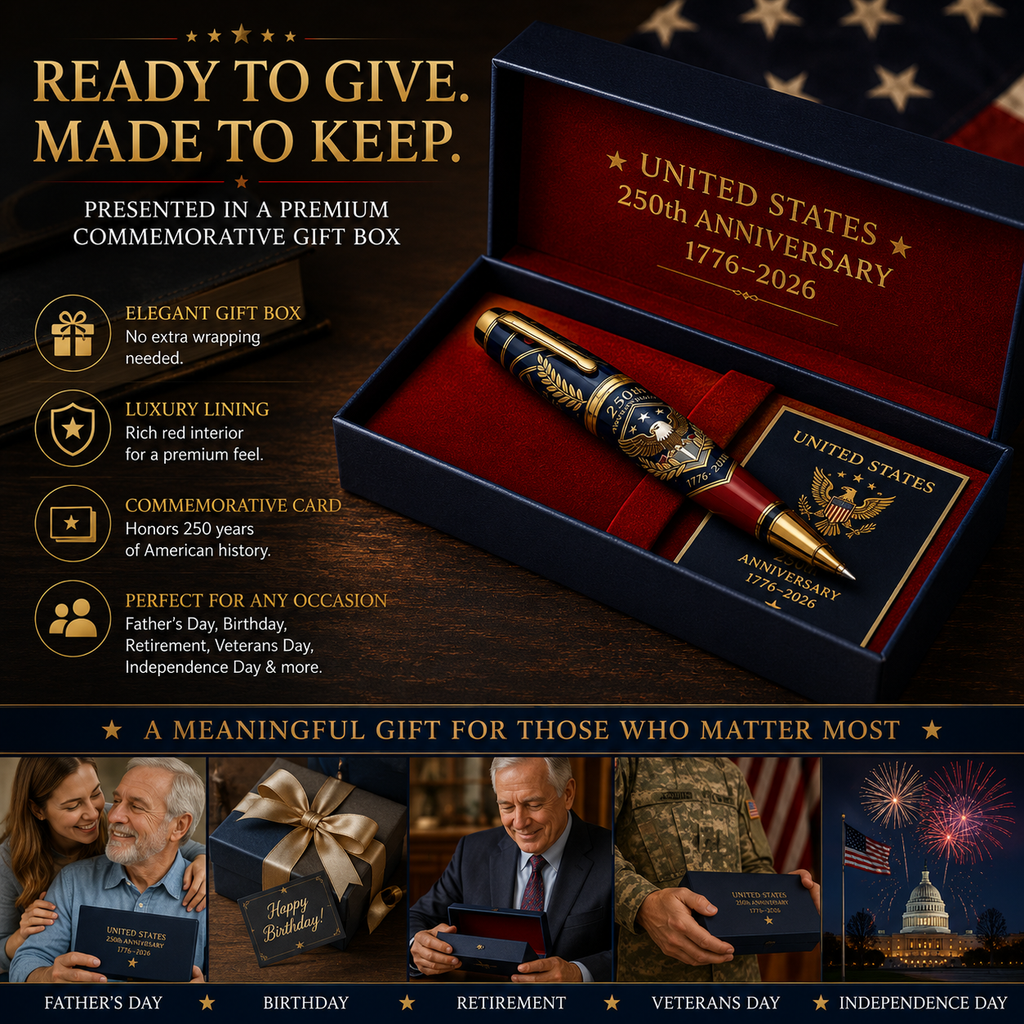 🔥America 250th Anniversary Commemorative Pen Gift Set