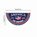 🗽USA 250th Anniversary Flag Half Round Banner🦅