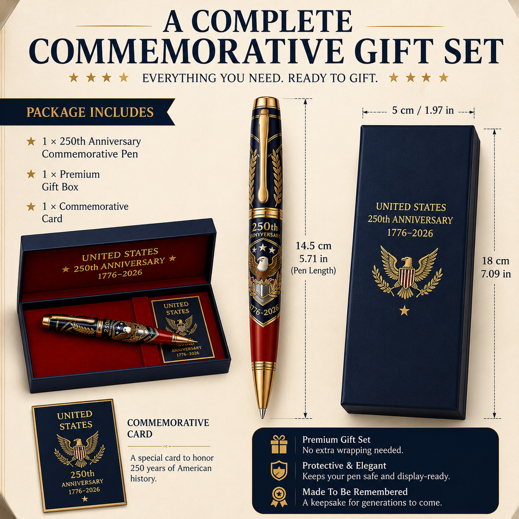 🔥America 250th Anniversary Commemorative Pen Gift Set