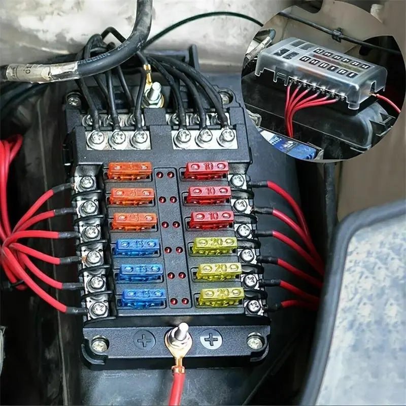 🚗Professional 300PCS Automotive Fuse Assortment with Circuit Tester & Puller