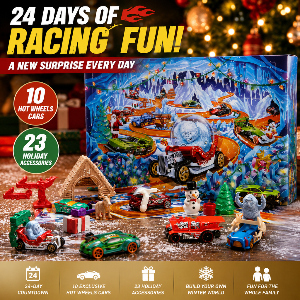 🔥 LAST DAY 50% OFF-🎄 24-Day Holiday Racing Advent Calendar