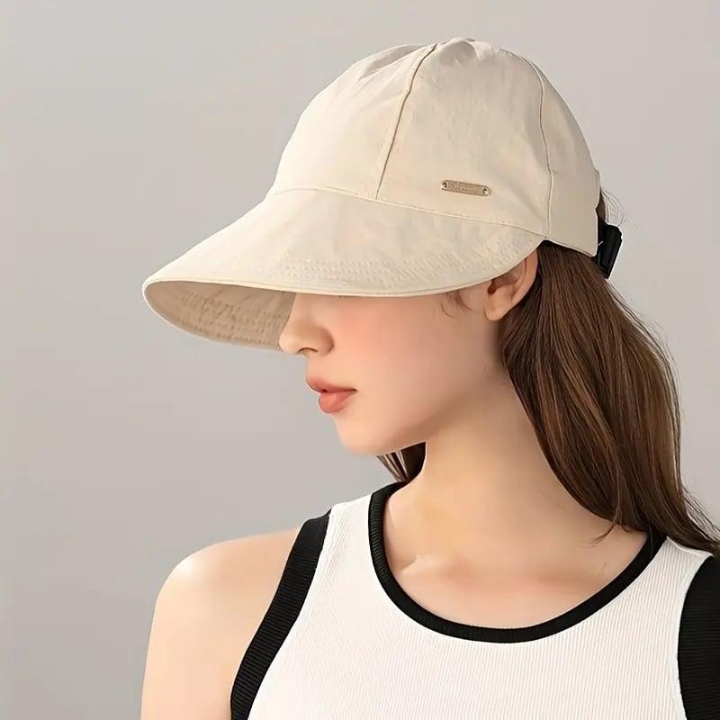 Women's Wide Brim Sun Visor Hat