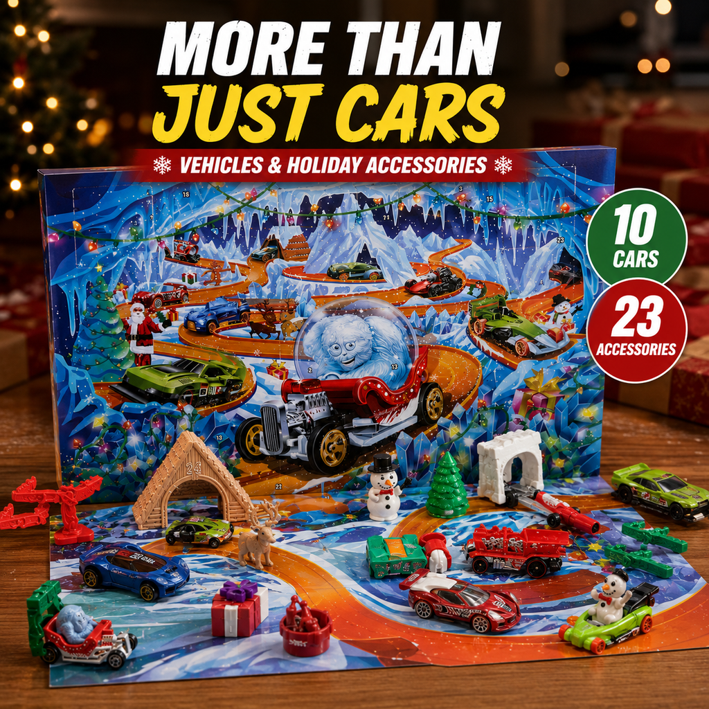 🔥 LAST DAY 50% OFF-🎄 24-Day Holiday Racing Advent Calendar