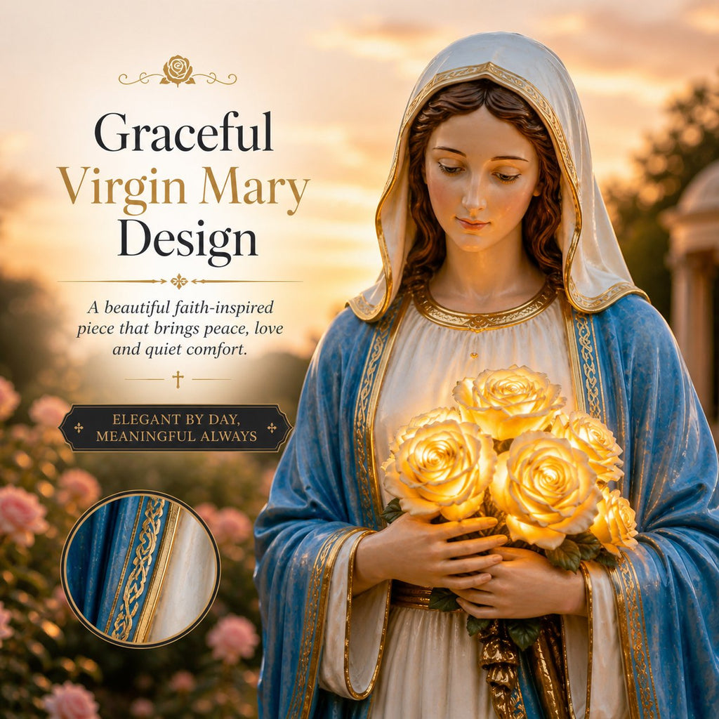 🔥Last Day 49% OFF 💗Virgin Mary Garden Light
