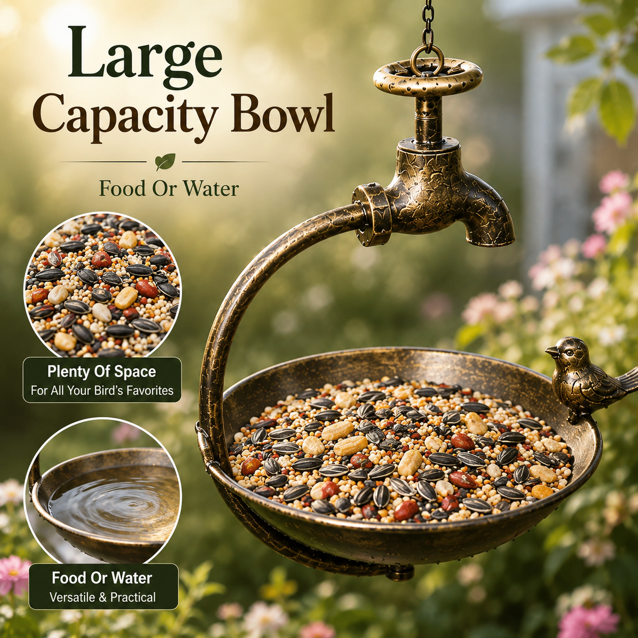 🐦Vintage Hanging Bird Feeder