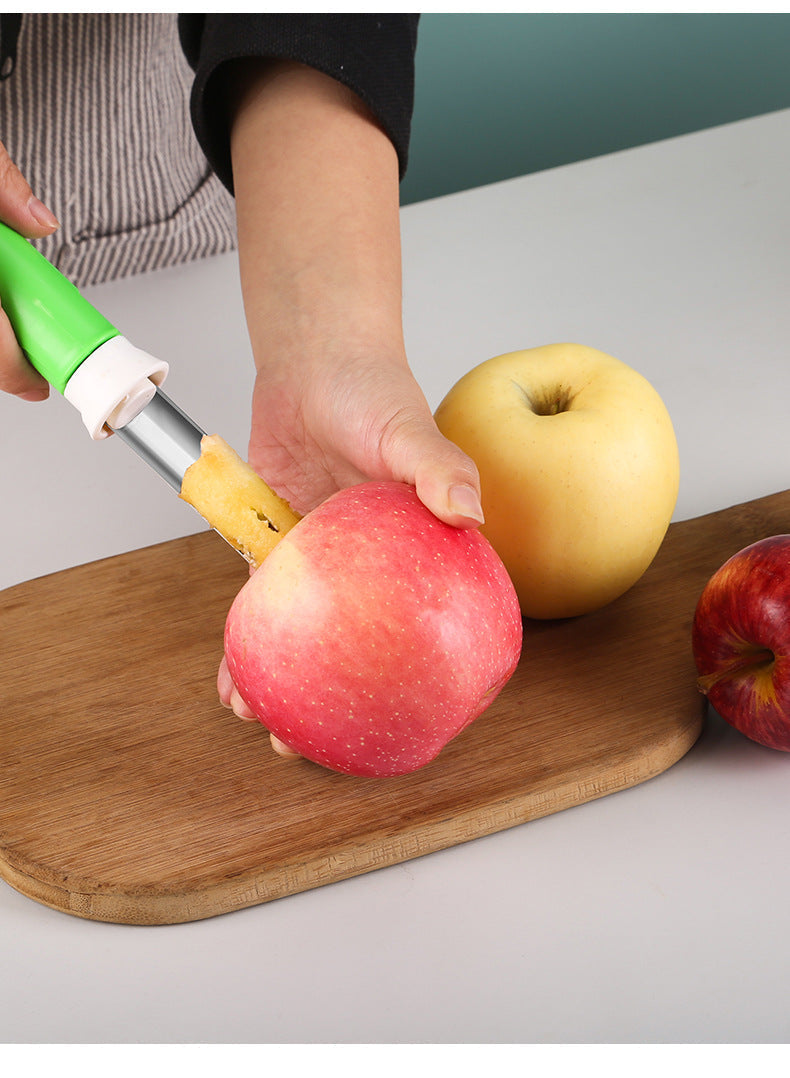 2-in-1 Apple Corer & Peeler Tool | Stainless Steel