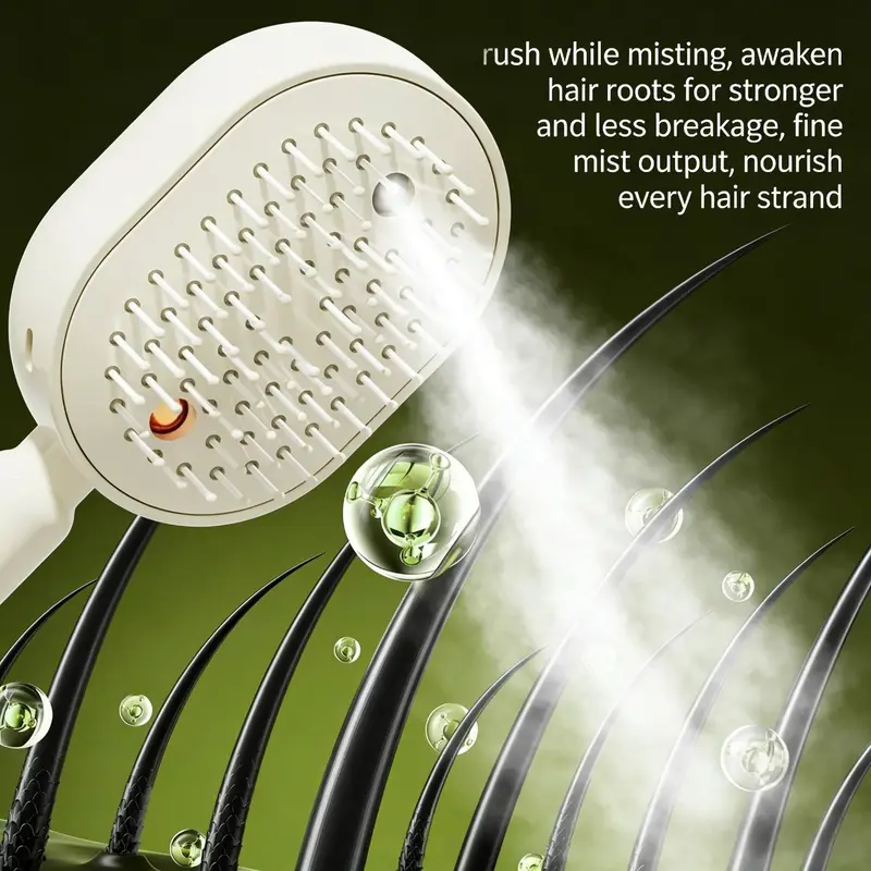 🔥Summer Limited⏳50% OFF 🔥Electric Spray Air Cushion Massage Comb