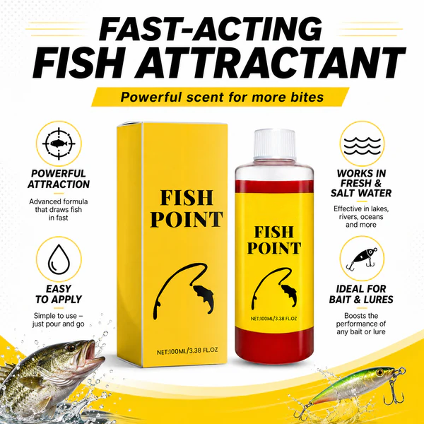 🐟Concentrated Fish Attractant Liquid – Fast-Acting Red Worm Formula