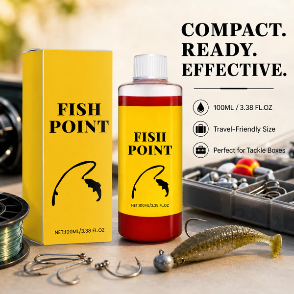 🐟Concentrated Fish Attractant Liquid – Fast-Acting Red Worm Formula