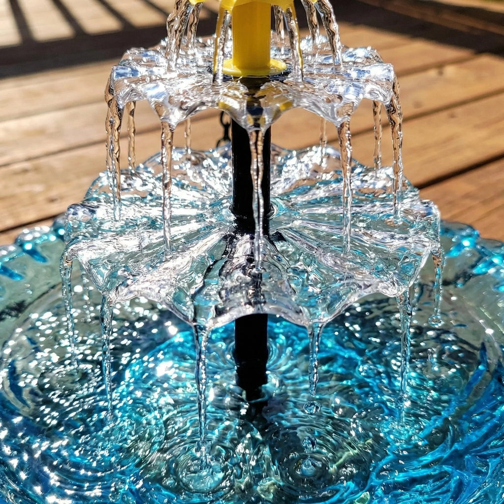 🔥🔥49% Off--Solar Cascade Hanging Bird Bath Fountain🎁Buy 2 Free Shipping