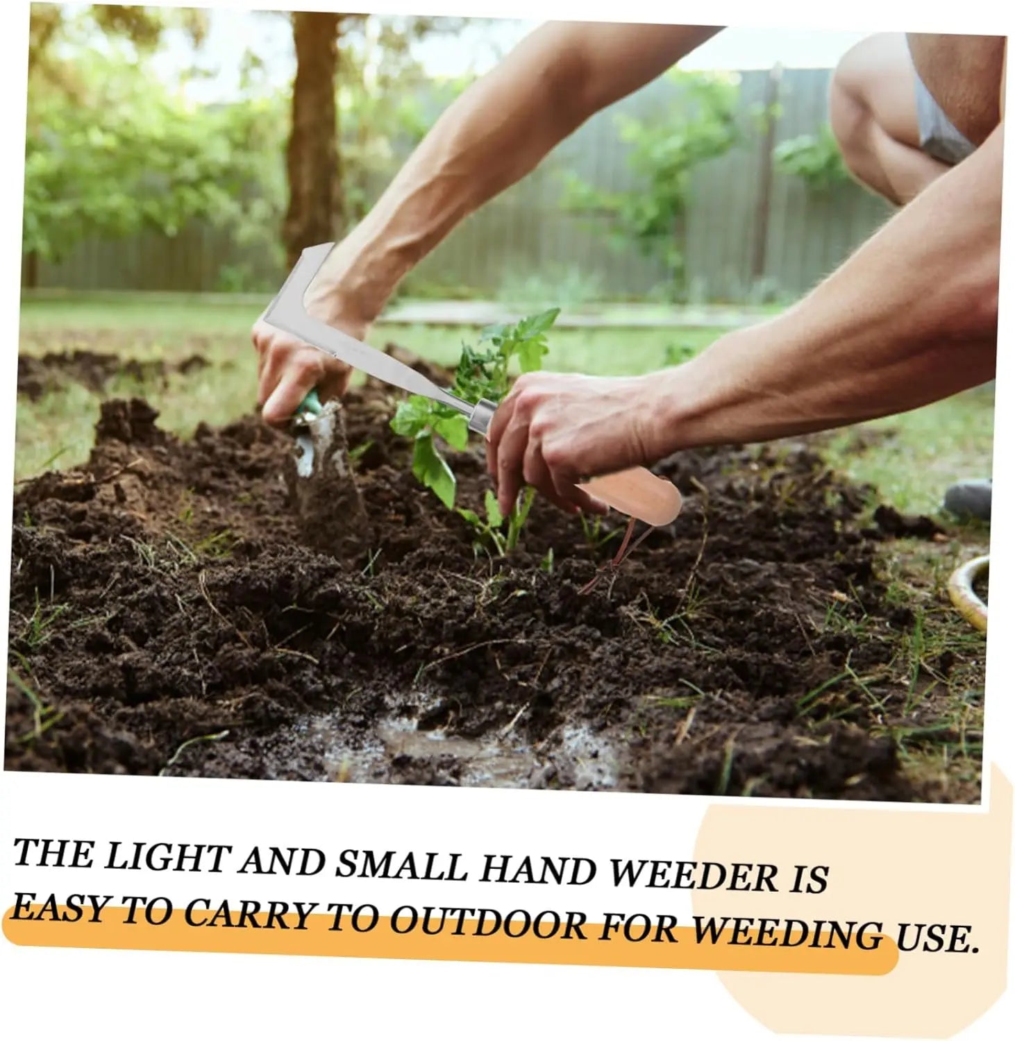 🔥Crack Weeder Crevice Weeding Tool Manual Weeder Beech Handle Lawn Yard Gardening Tool