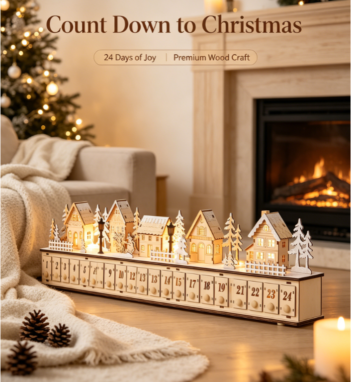Home Reflections Christmas Village Advent Calendar