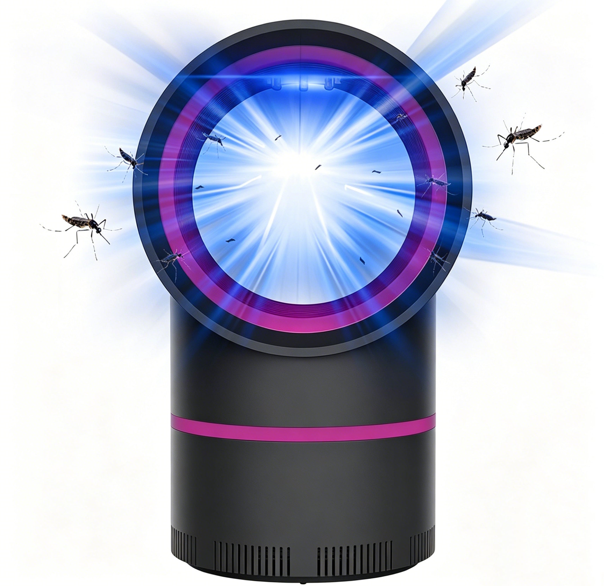 🔇LED Mosquito Killer – Quiet UV Light Bug Trap for Home