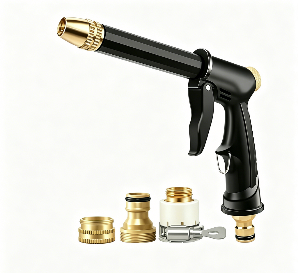 🔥High-Pressure Water Gun – Handheld Car Wash + Garden Sprayer + Household Cleaner