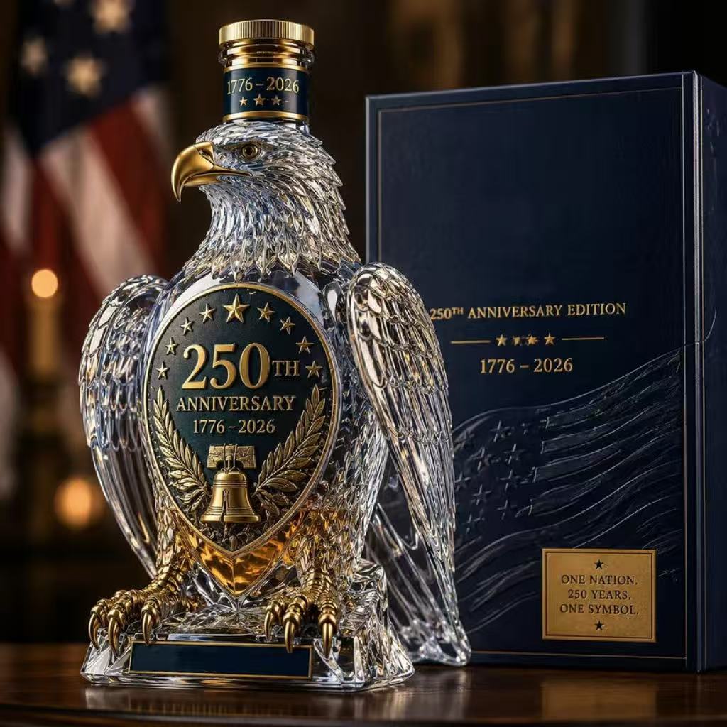🦅Hawk Whiskey Bottle -250th Anniversary Commemorative Bottle