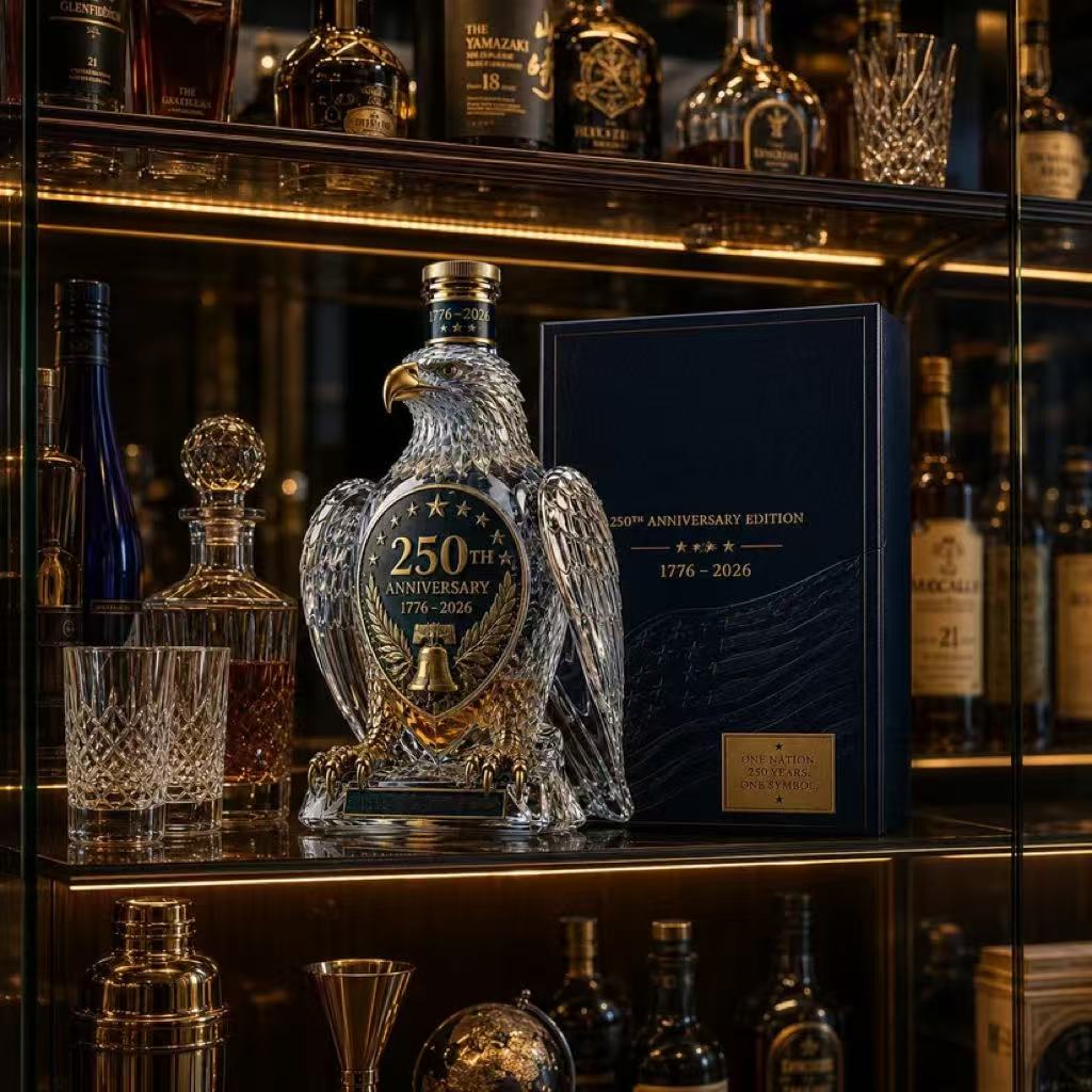 🦅Hawk Whiskey Bottle -250th Anniversary Commemorative Bottle