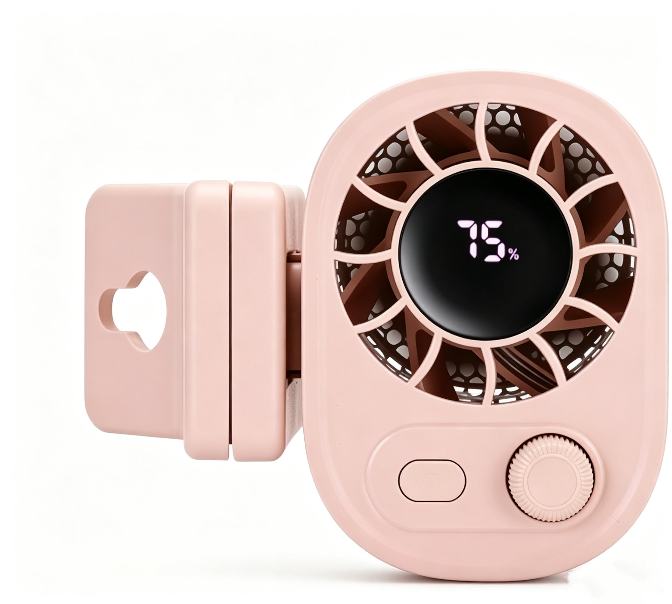 JOYTUTUS 2026 Car Clip Fan with 360° Rotation & USB Rechargeable