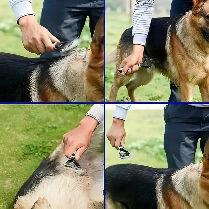 Pet Knotter Dog Grooming Hair Removal Pet Tools Hair Removal Comb Brush Double Sided Pet Supplies