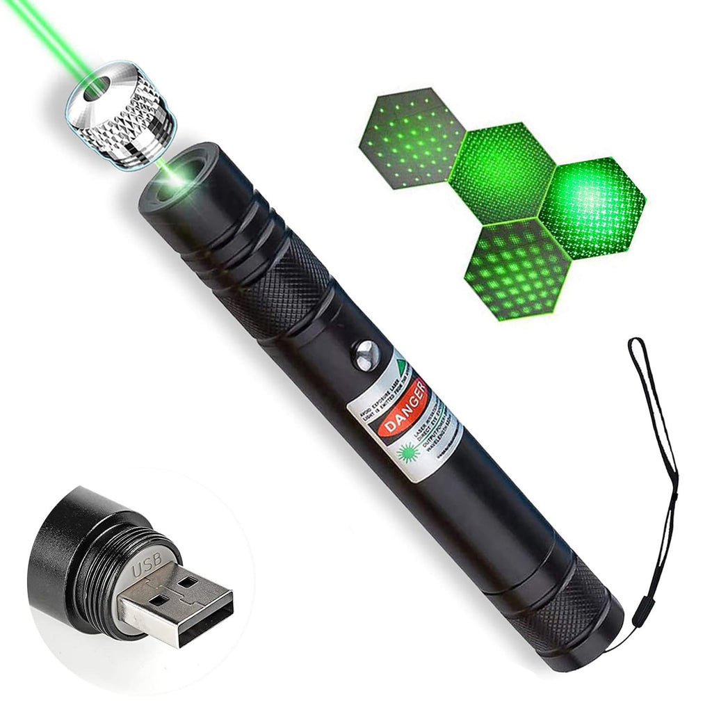 🔥High-Power Tactical Green Laser Pointer