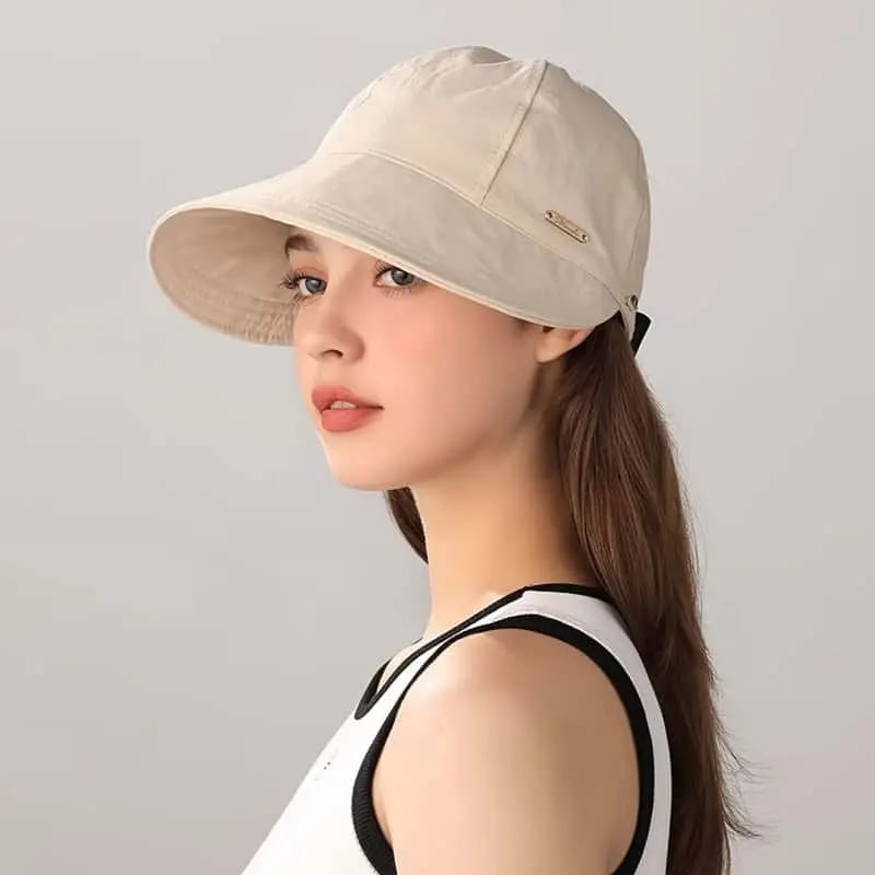 Women's Wide Brim Sun Visor Hat