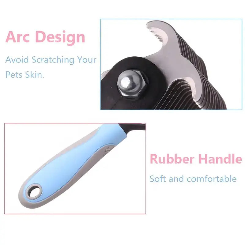 Pet Knotter Dog Grooming Hair Removal Pet Tools Hair Removal Comb Brush Double Sided Pet Supplies