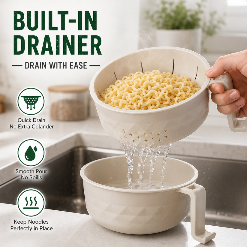 🍝All-in-One Microwave Noodle Bowl Set