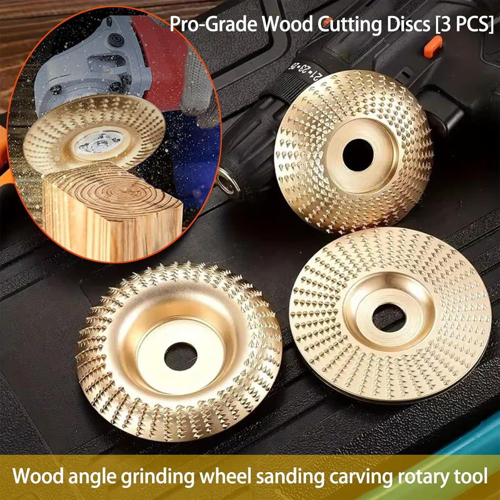 🔥🔨3PCS Wood Carving Disc Set