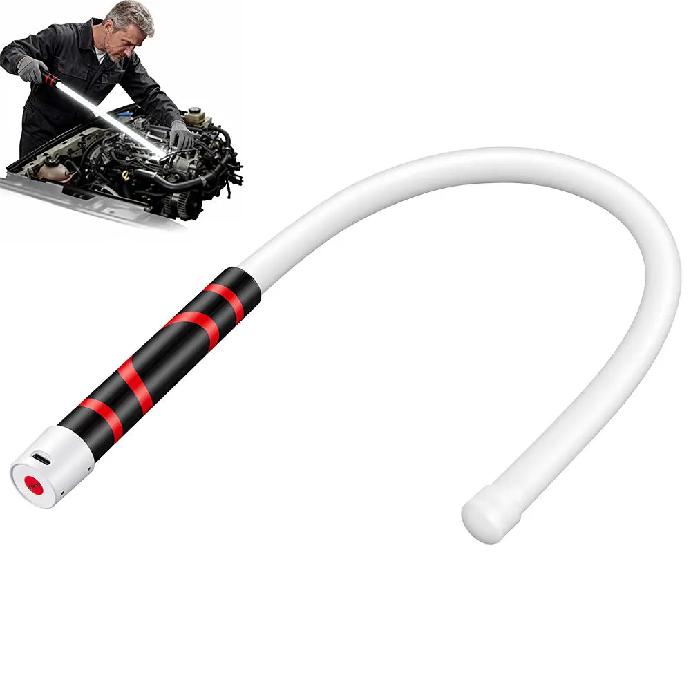 Bendable LED Flashlight Stick – 31" Flexible LED Work Light, High Lumen Magnetic Inspection Light