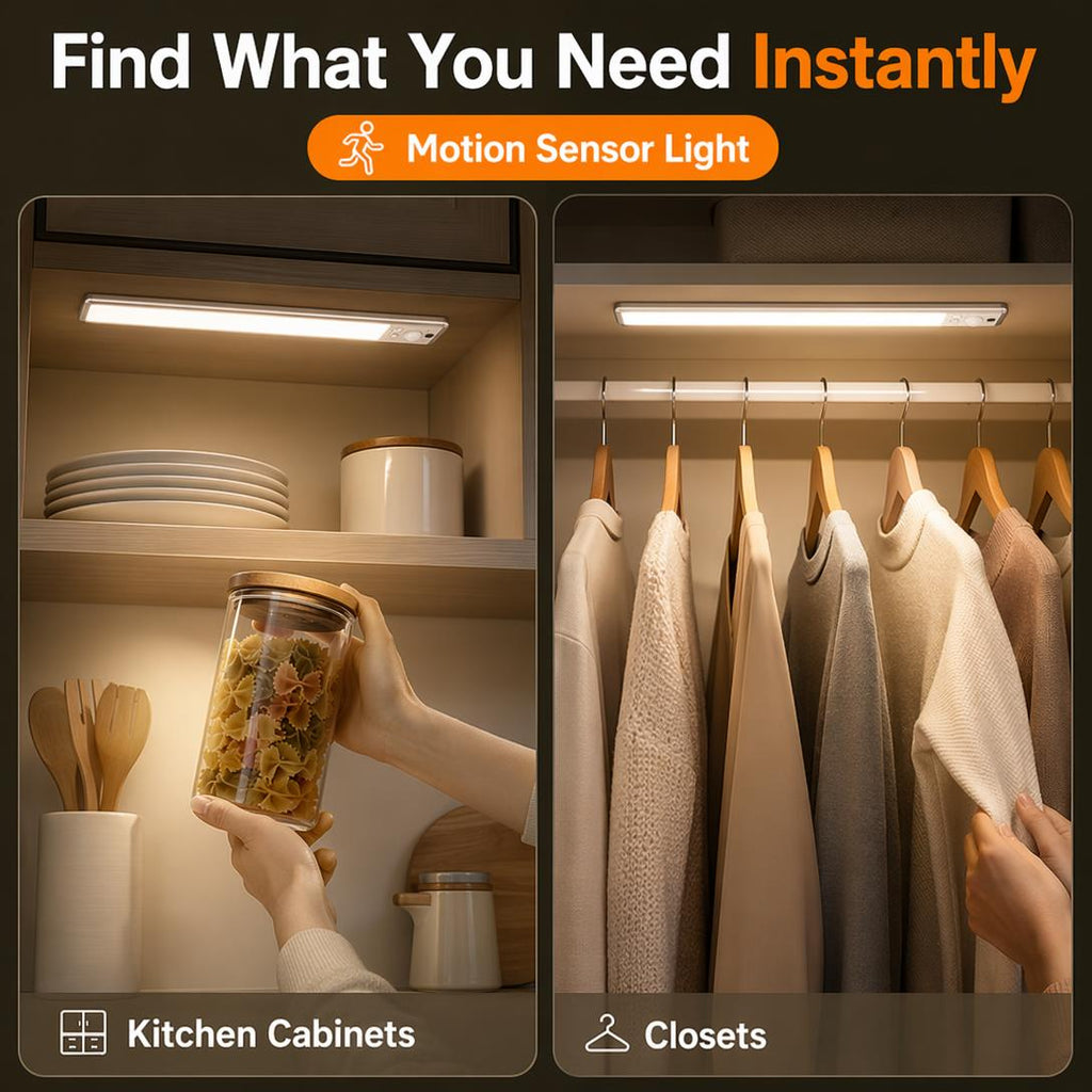 Under Cabinet Lights,Motion Sensor Night Light Indoor