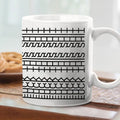 Birthday Gifts for Women，Funny Gag Gifts for Men, Hidden Message Ceramic Coffee Mug, White Elephant Gifts, Unique Office Prank Gag Gifts for Coworkers Coffee Lover