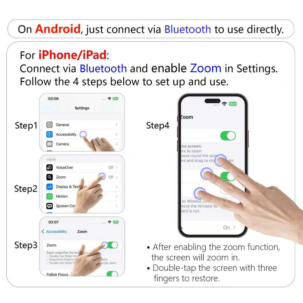 📱2026 New Release Remote Control for TikTok Scrolling – Wireless Scroller & Camera Shutter