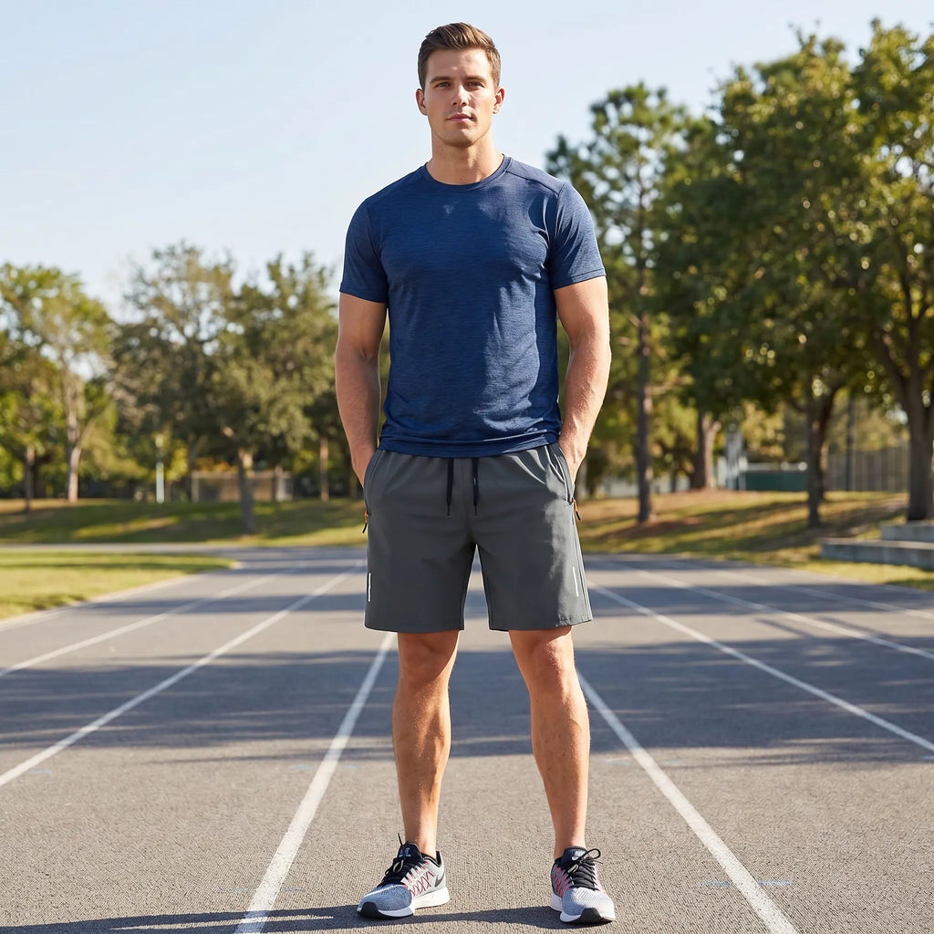 🎉 Men's 5-Pack Quick-Dry Shorts – Lightweight Breathable Athletic & Casual Shorts
