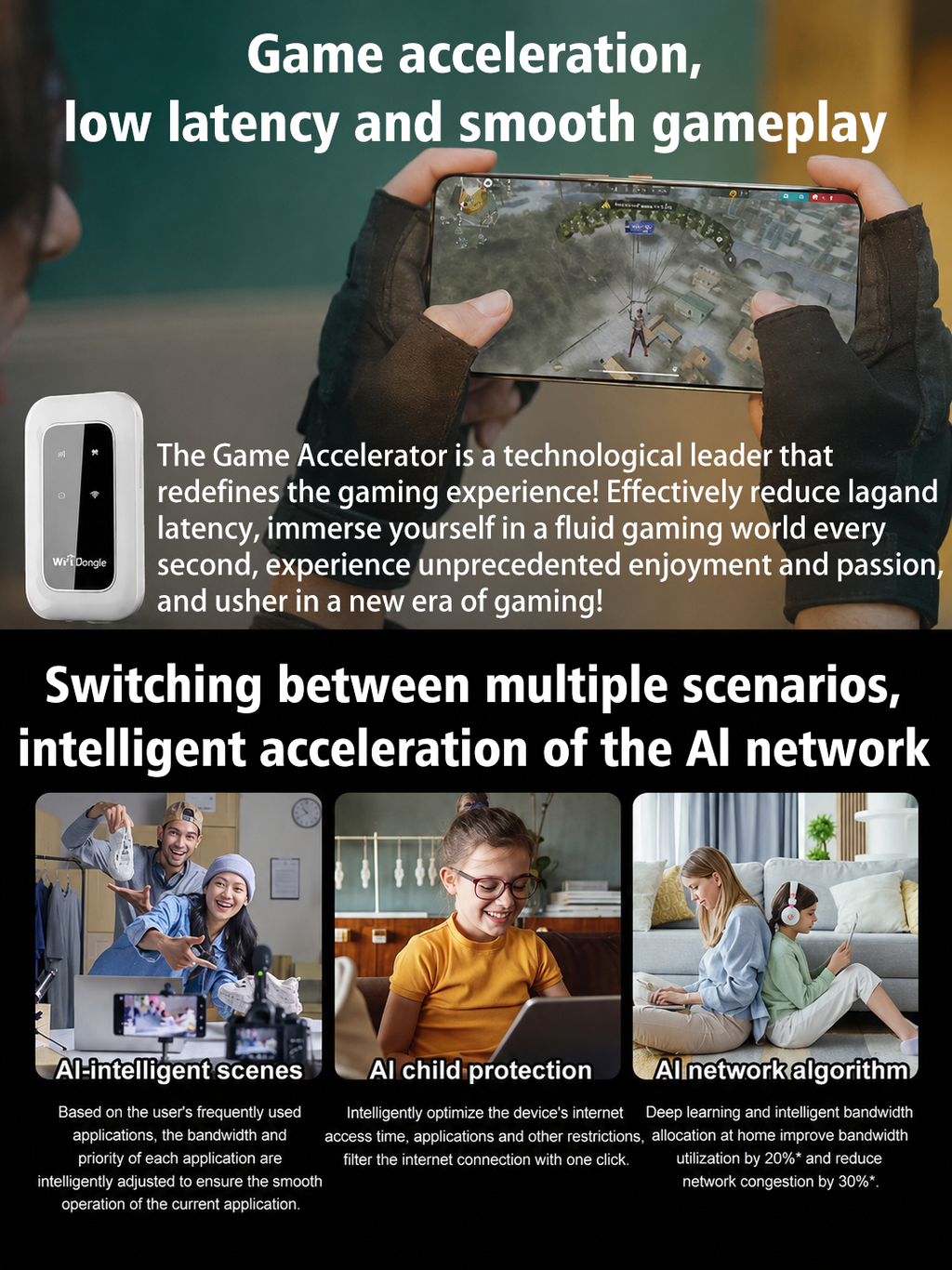 📶 All-Network Pocket WiFi – Ready in Seconds No Setup! No Hassle! Just Connect!🔥[Power on and use, free for life]