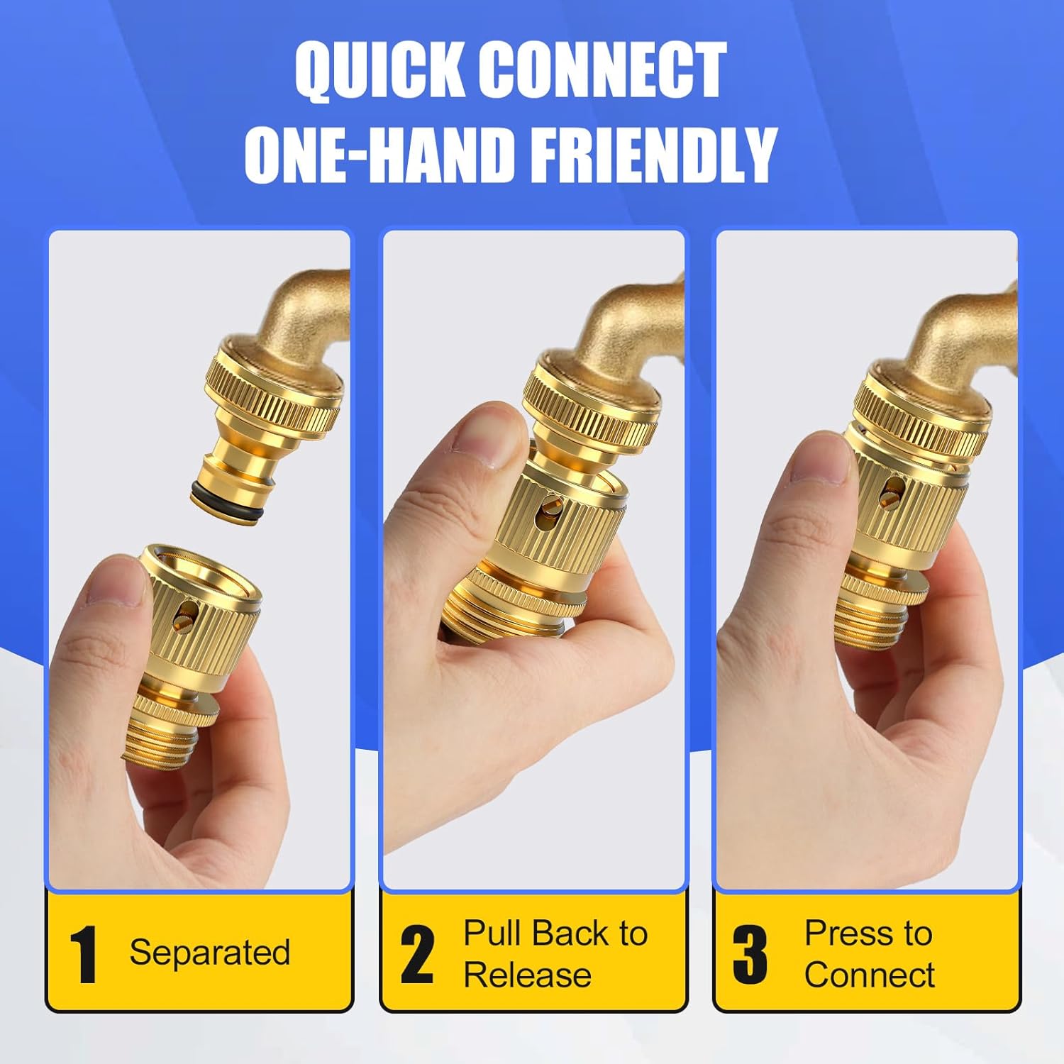 💦Garden Hose Quick Connect Fitting