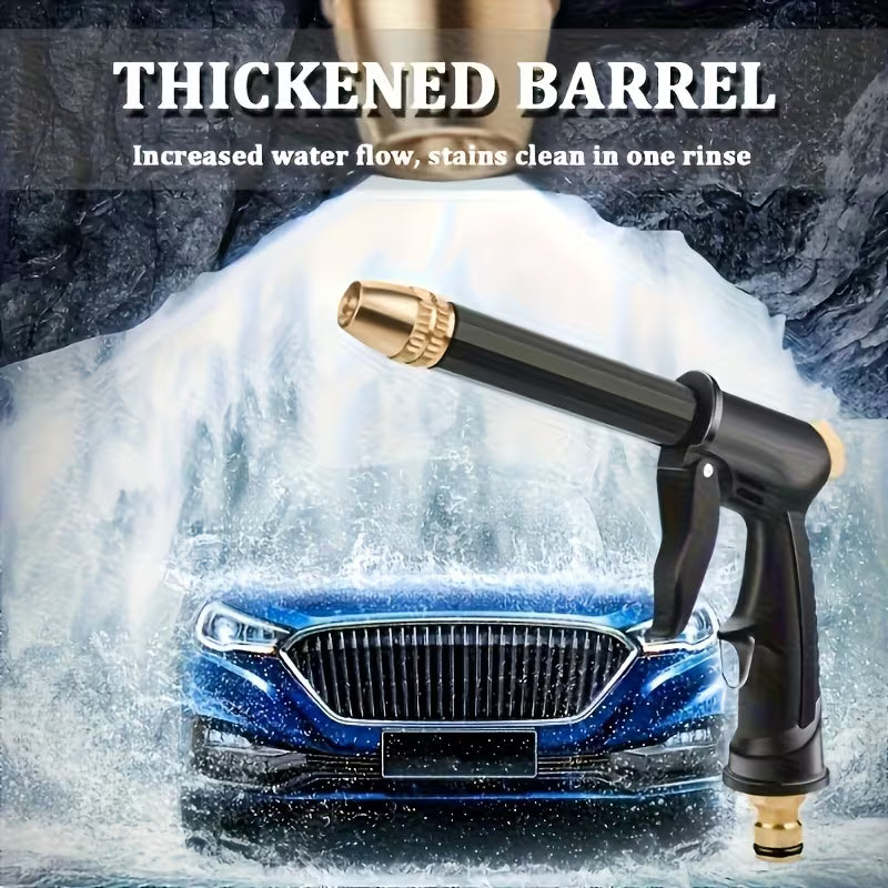 🔥High-Pressure Water Gun – Handheld Car Wash + Garden Sprayer + Household Cleaner
