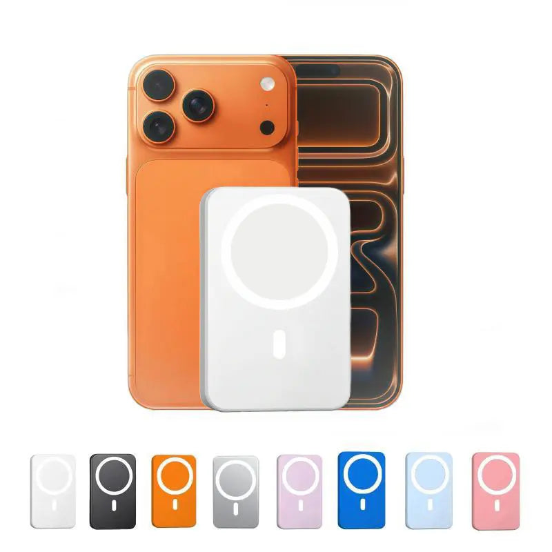 5000mAh Magnetic Power Bank for Phone 12-17 Series with MagSafe