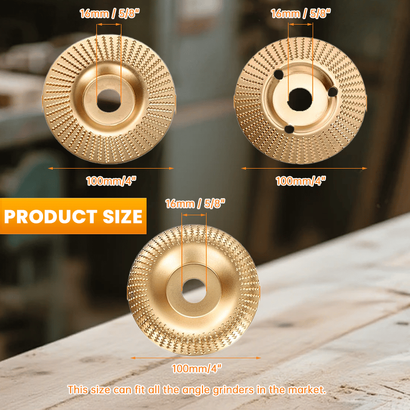 🔥🔨3PCS Wood Carving Disc Set
