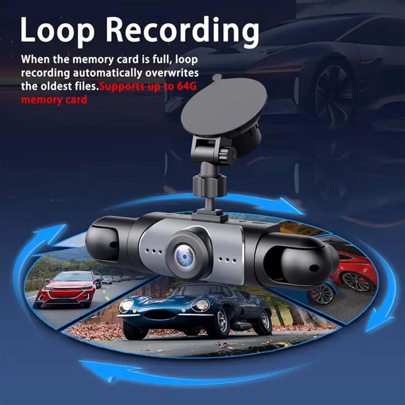 ⚡Flash Sale🔥 50K+ SOLD! Almost Gone - Full View Car Dashcam System
