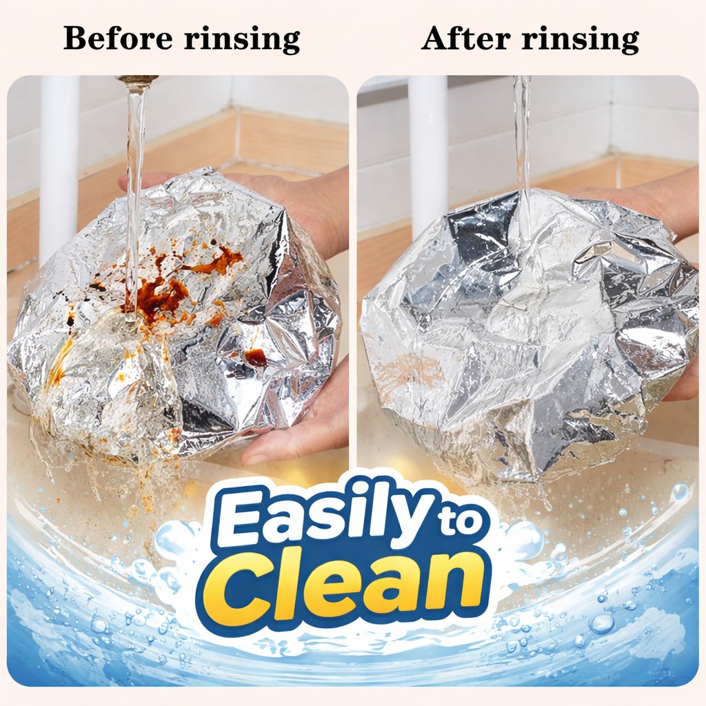 Aluminum Foil Heat Shield Covers – No Plastic 🥘