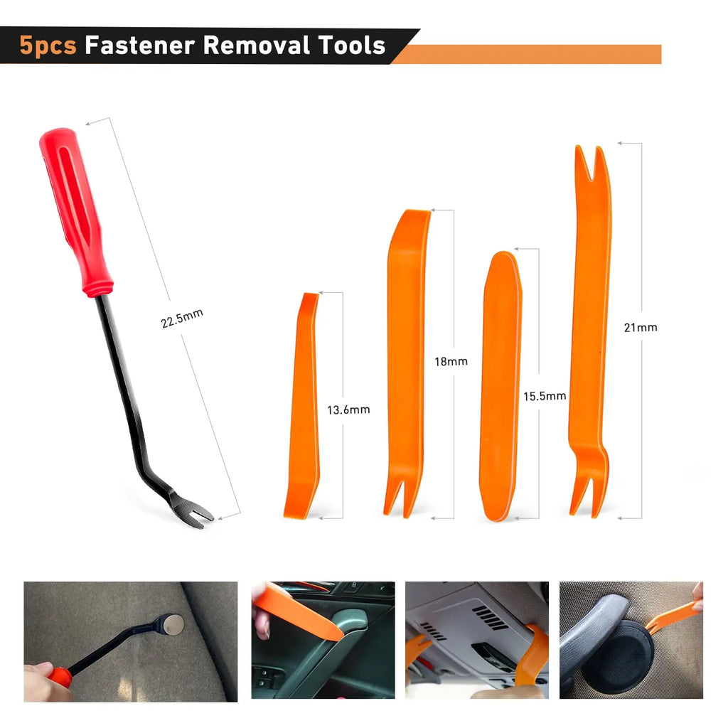725-Piece Automotive Clip and Fastener Assortment Kit