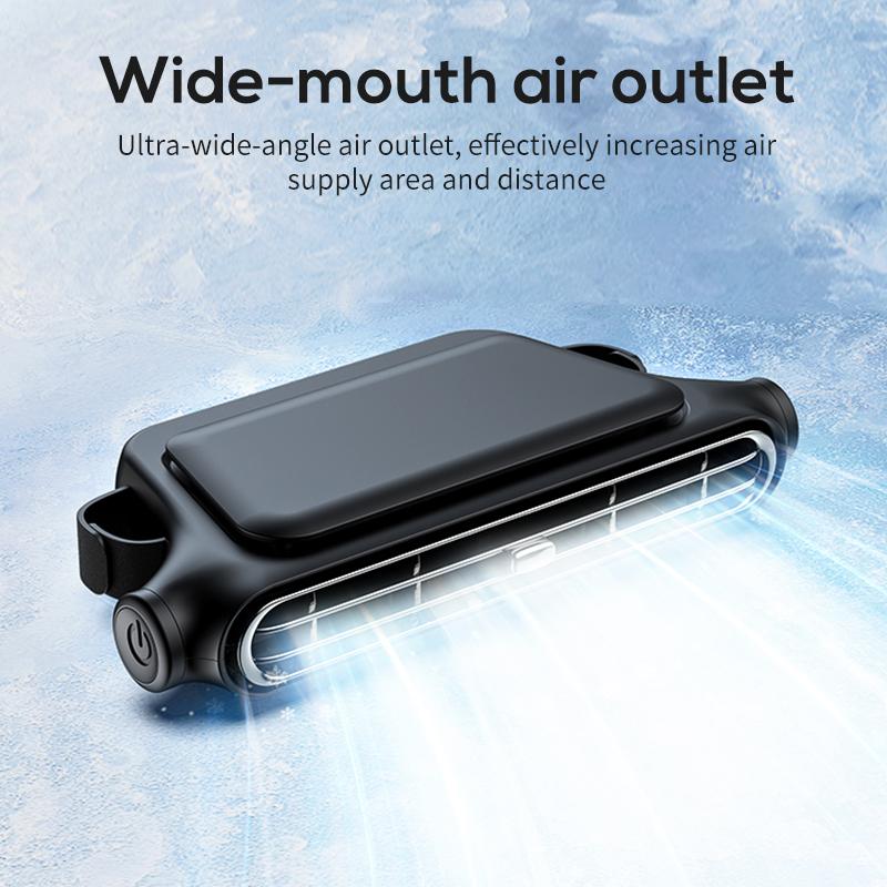 Car Seat Fan 🌬️ – 3-Speed Rechargeable Clip-On Fan with 3000mAh Battery 🔋 | USB-C Charging ⚡