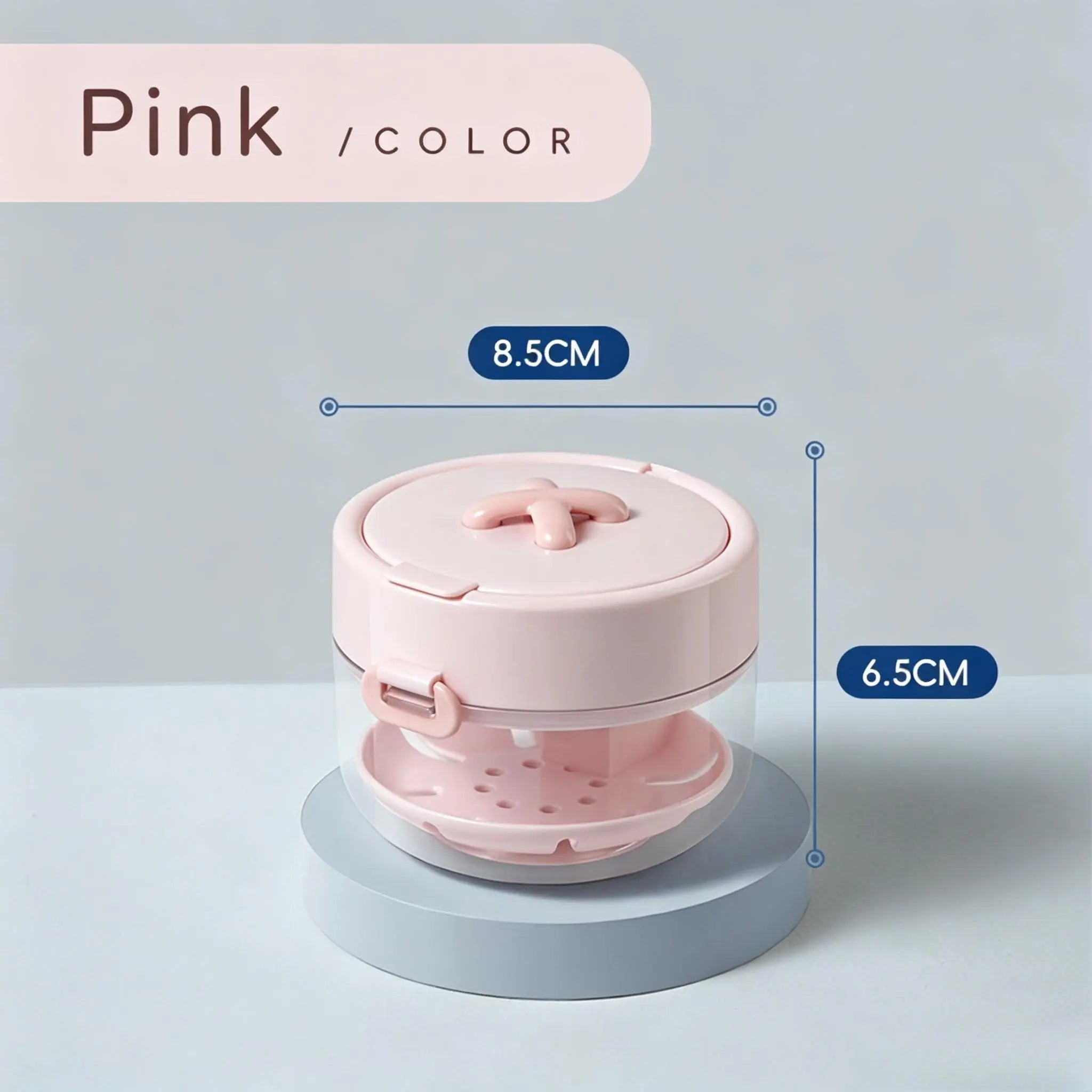 💧Retainer Cleaner Case with Mirror, Brush & Drain Tray