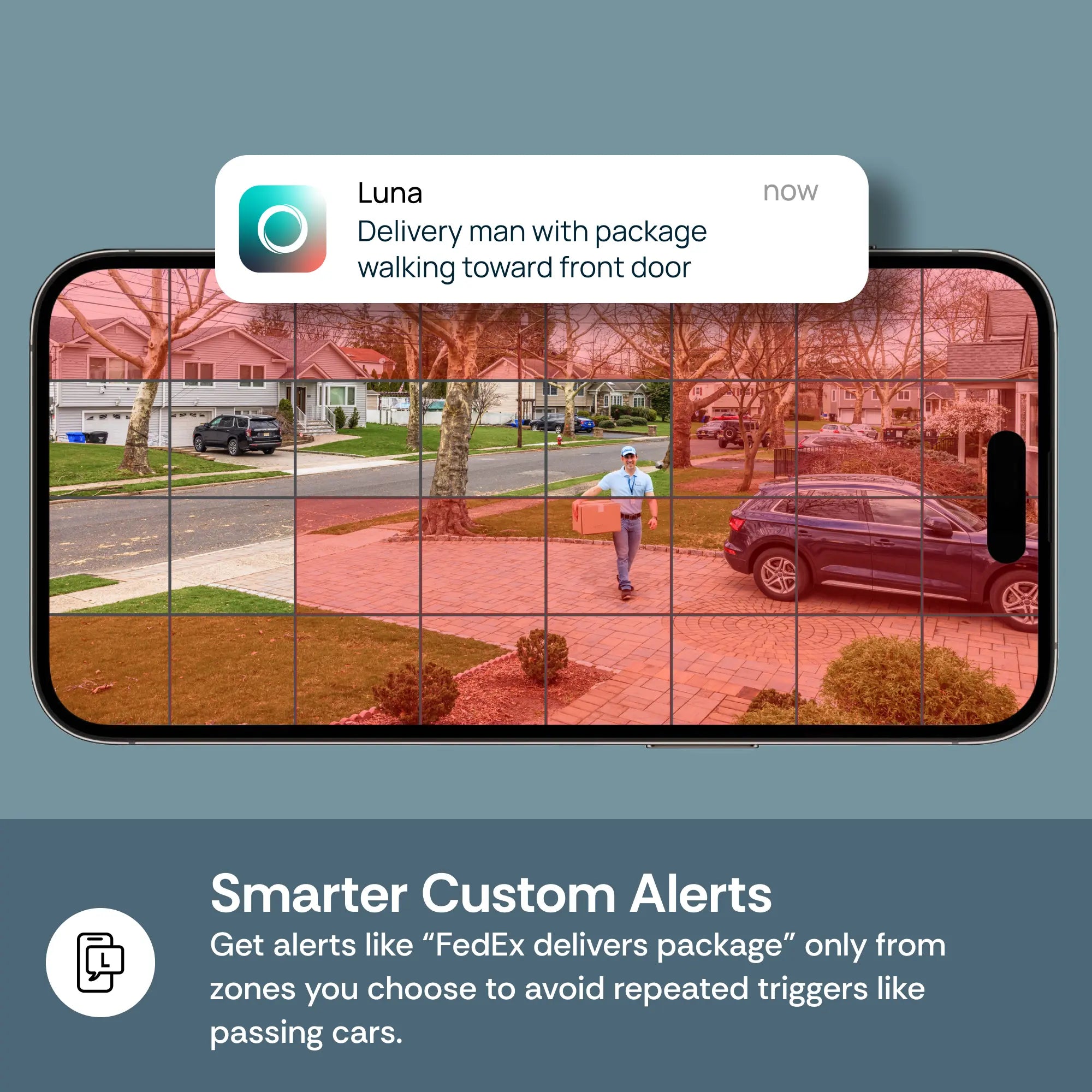 Luna Light Bulb Security Cam -2K 2.4GHz/5GHz WiFi, Indoor Outdoor Surveillance Monitoring Camera for Home, 360° Pan/Tilt, Color Night Vision, Built-In LED & Spotlight, Easy Installation