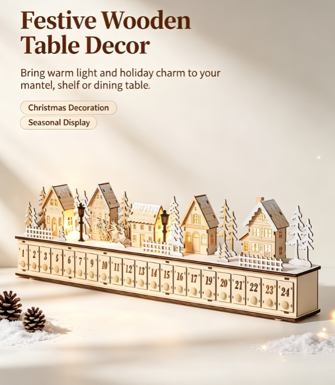Home Reflections Christmas Village Advent Calendar