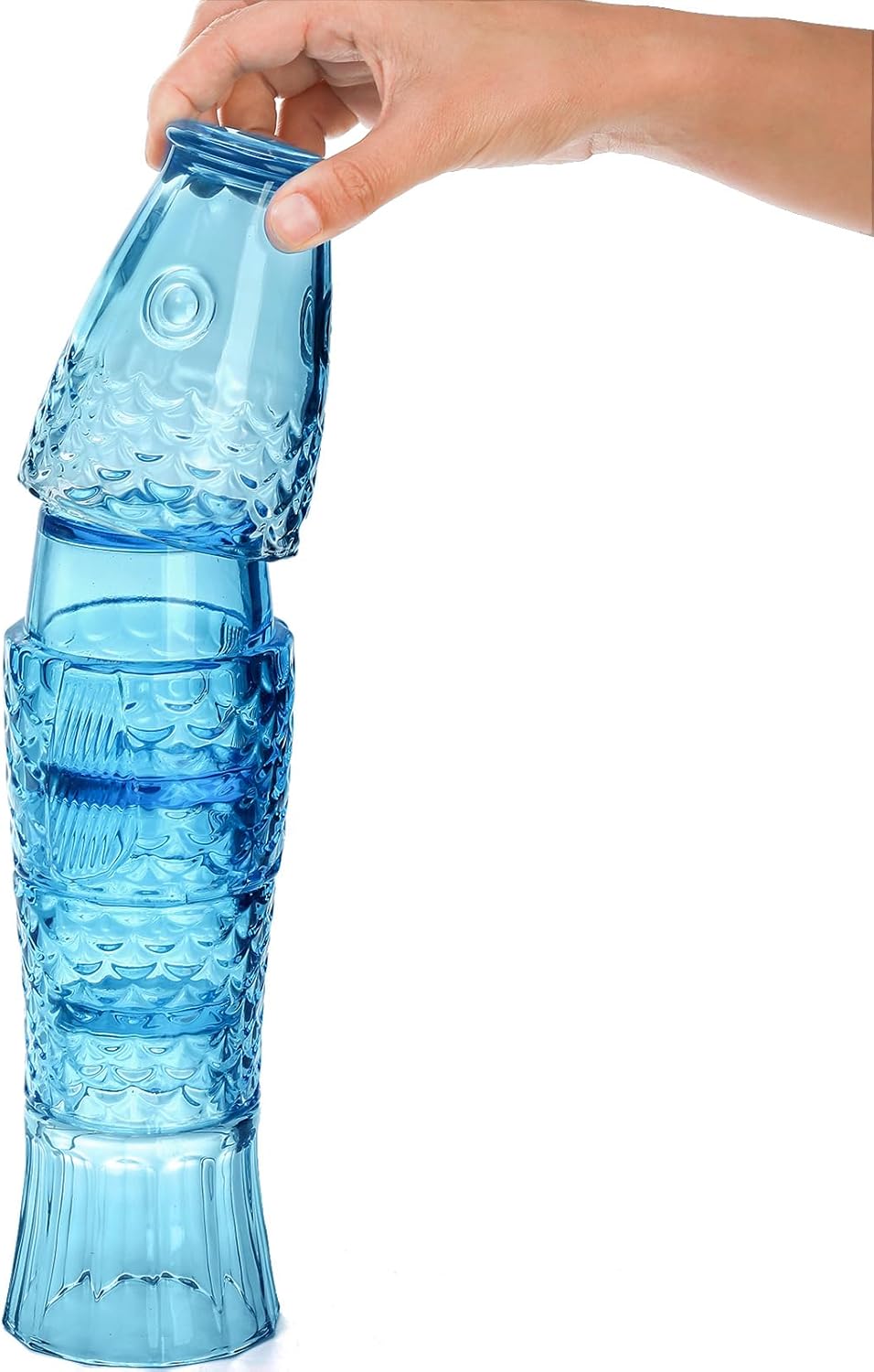 🐠Fish Shaped Stacking Tumbler Glasses