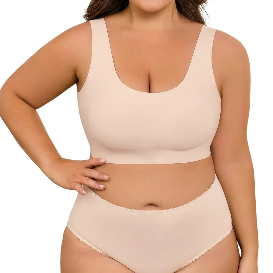 Ubras Seamless Wireless Bralette for Women - Full Coverage