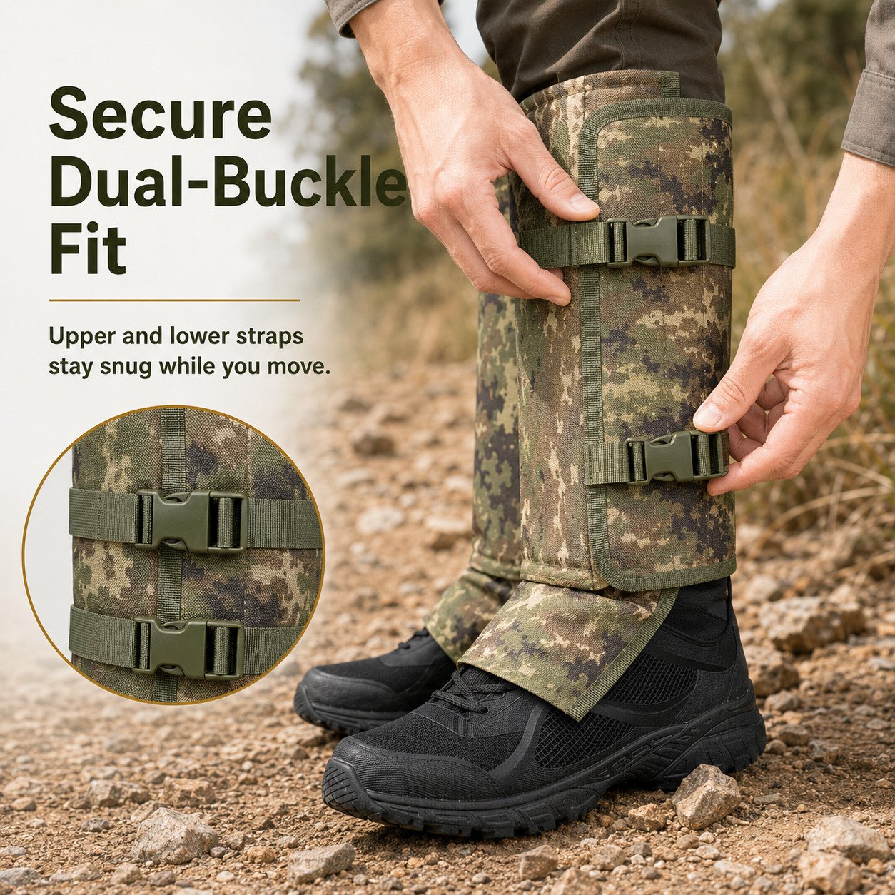 🔥Father's Day Limited Edition 🎁Snake bite protection leg warmers, Outdoor hunting leg protection against puncture wounds