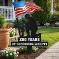 🎁250 Years of Defending Liberty Metal Garden Stake